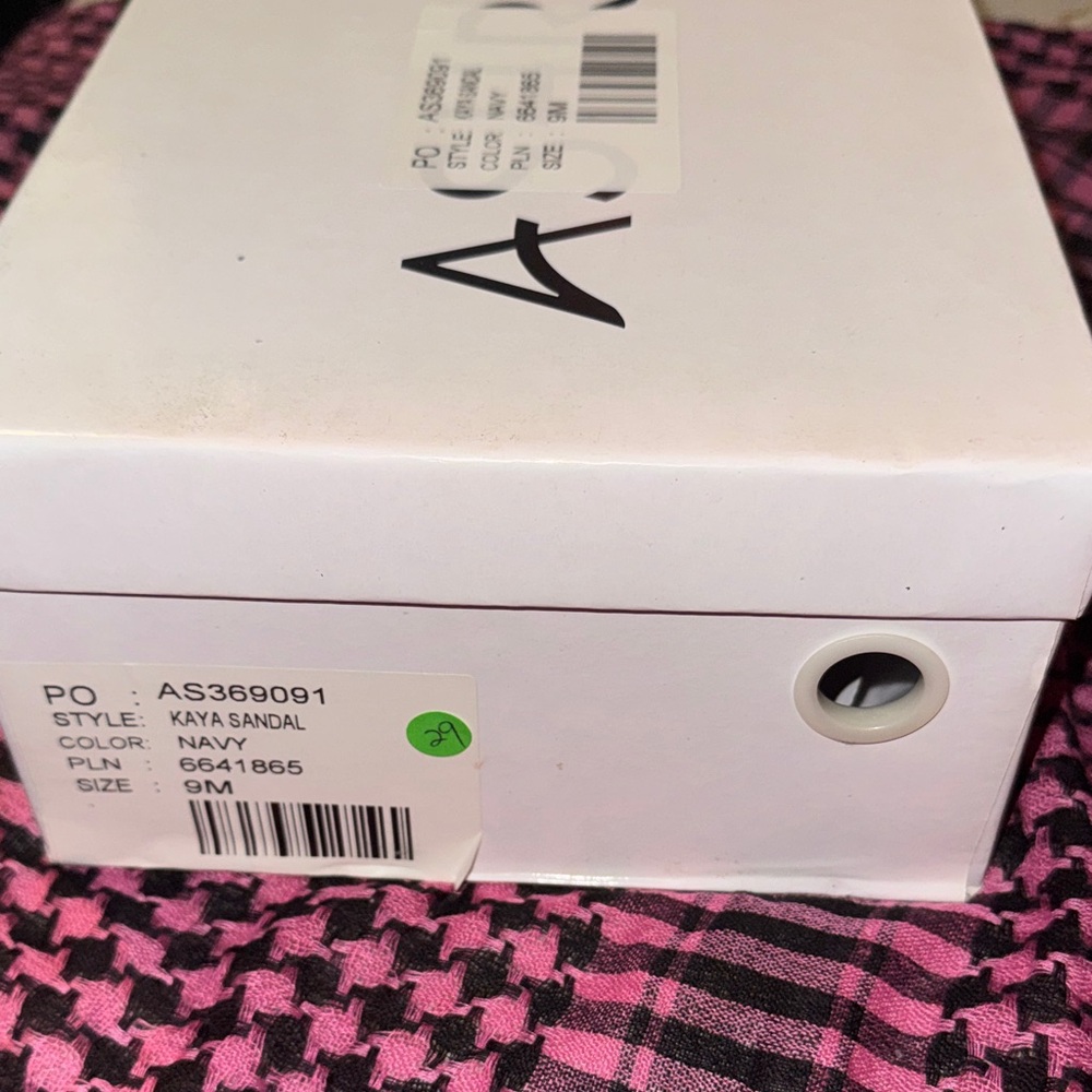 ASHRO Navy Blue Gold Shoes Womens Size 9 Chunky Heels Church Fancy Granny Style - Picture 13 of 13